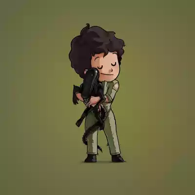 vectores plantilas CHIBIS VILLANOS,PERSONAJES,VILLANOS,